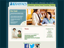 Tablet Screenshot of natfacs.org